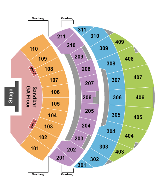 The Sphere Kenny Chesney Seating Chart